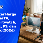 Daftar Harga Gadai TV, Smartwatch, iMac, PS, dan Xbox (2026)