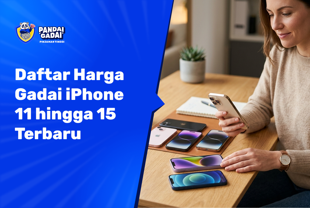 Harga Gadai iPhone 11 hingga iPhone 15 Terbaru