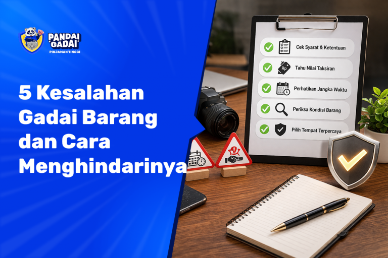 5 Kesalahan Gadai Barang dan Cara Menghindarinya