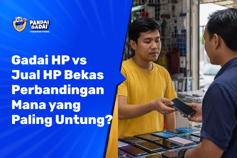 Gadai HP vs Jual HP Bekas Perbandingan Perhitungan Mana yang Paling Untung