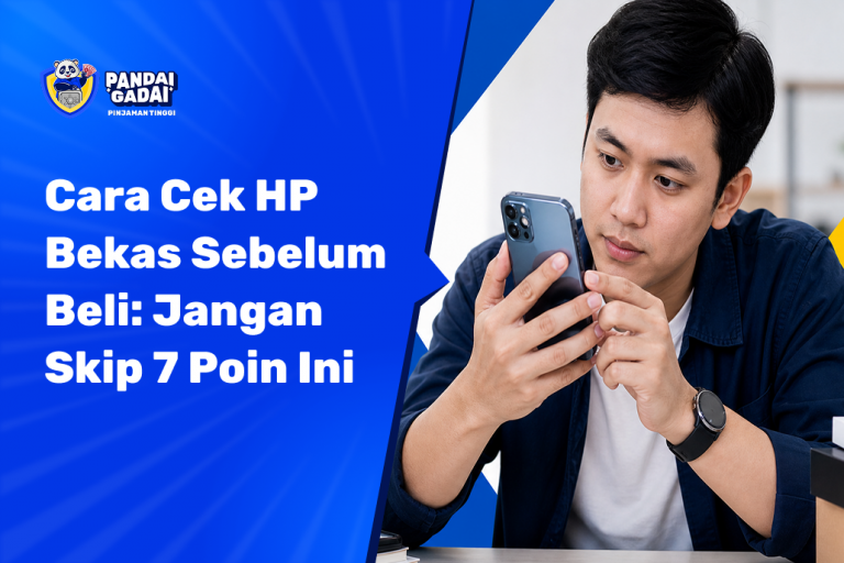 Cara Cek HP Bekas Sebelum Beli Jangan Skip 7 Poin Ini (2026)