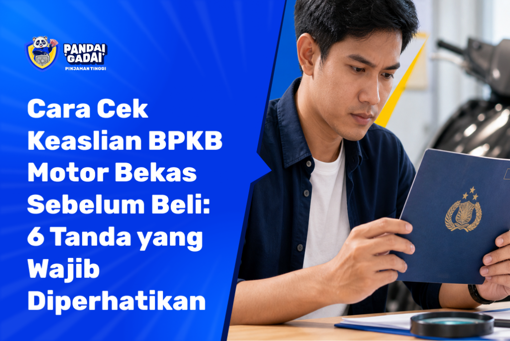 Cara Cek Keaslian BPKB Motor Bekas Sebelum Beli 6 Tanda yang Wajib Diperhatikan (2026)