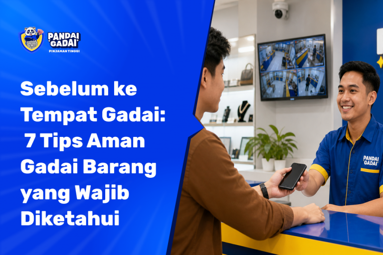Sebelum ke Tempat Gadai Terdekat: 7 Tips Aman Gadai Barang yang Wajib Diketahui (2026)