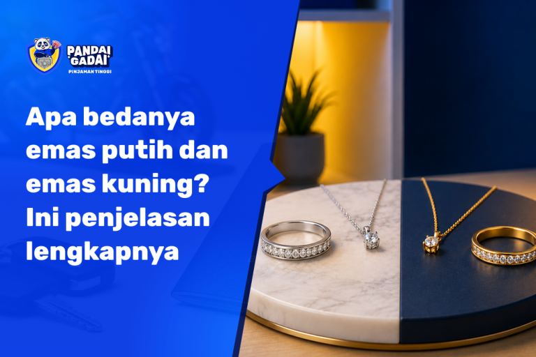Apa bedanya emas putih dan emas kuning Ini penjelasan lengkapnya (2026)