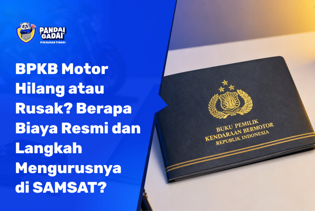 BPKB Motor Hilang atau Rusak Berapa Biaya Resmi dan Langkah Mengurusnya di SAMSAT (2026)