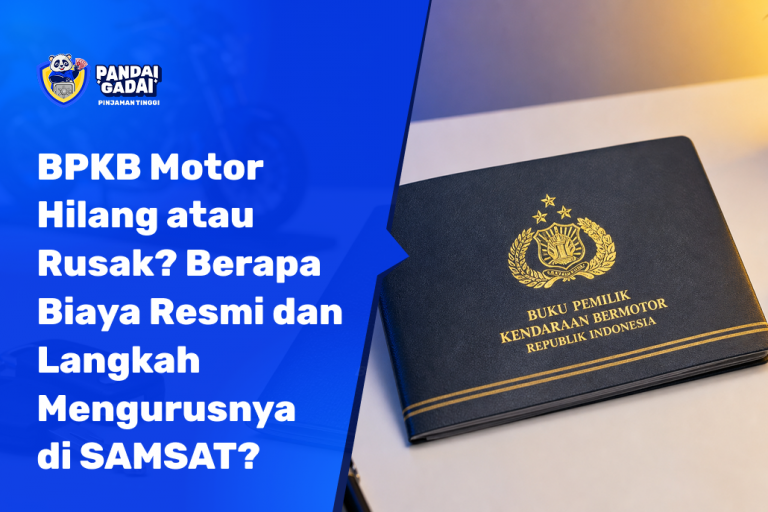 BPKB Motor Hilang atau Rusak Berapa Biaya Resmi dan Langkah Mengurusnya di SAMSAT (2026)