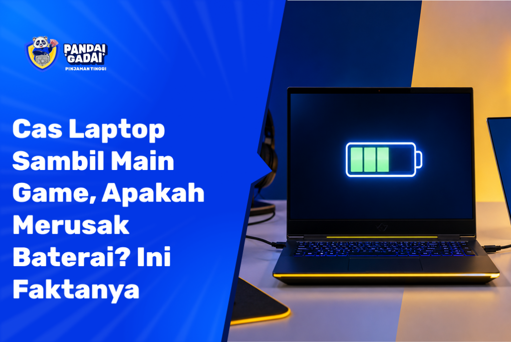 Cas Laptop Sambil Main Game, Apakah Merusak Baterai? Ini Faktanya (2026)