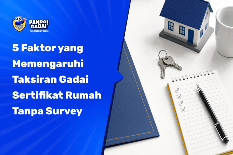 5 Faktor yang Memengaruhi Taksiran Gadai Sertifikat Rumah Tanpa Survey