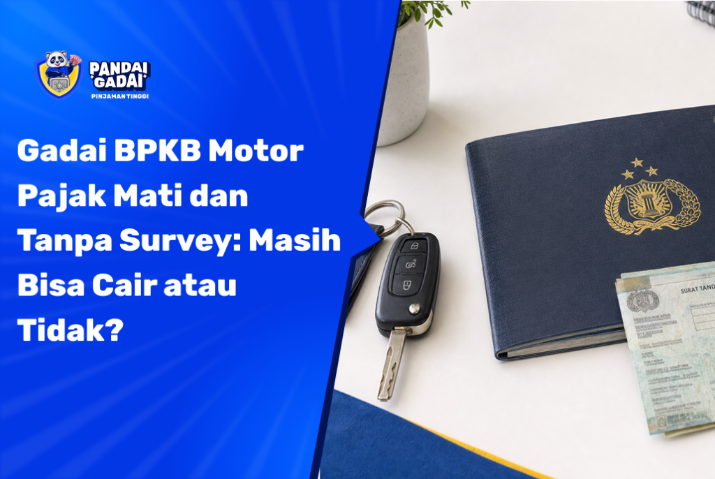 Gadai BPKB Motor Pajak Mati dan Tanpa Survey Masih Bisa Cair atau Tidak?