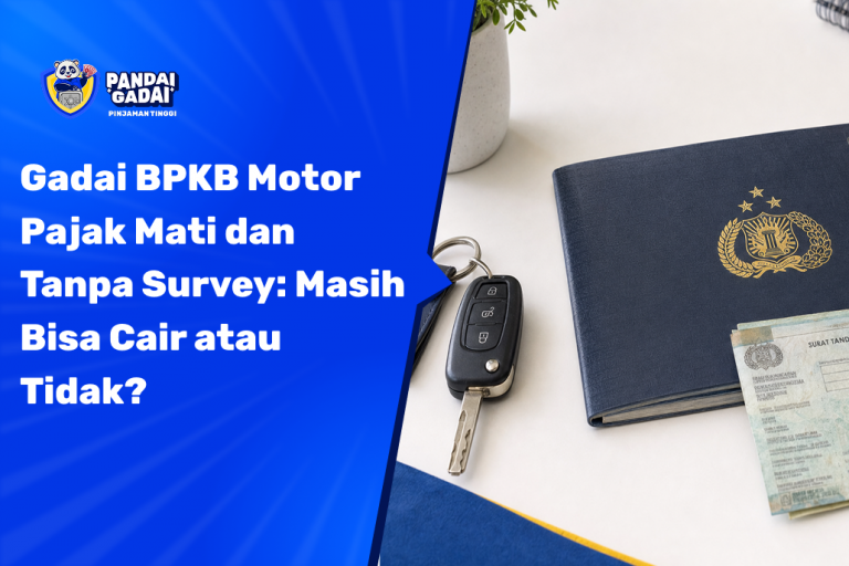 Gadai BPKB Motor Pajak Mati dan Tanpa Survey Masih Bisa Cair atau Tidak?