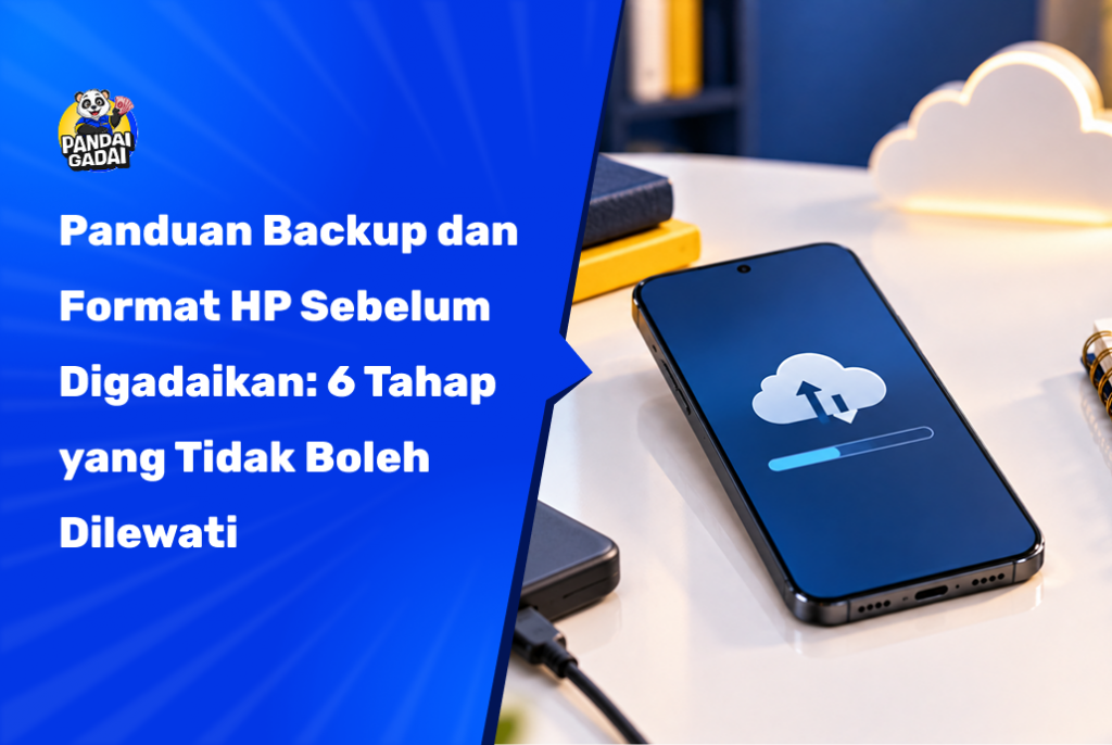 Panduan Backup dan Format HP Sebelum Digadaikan: 6 Tahap yang Tidak Boleh Dilewati