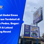 Tempat Gadai Emas per Gram Terdekat di Kebon Pedes, Bogor Syarat & Lokasi Cabang Resmi