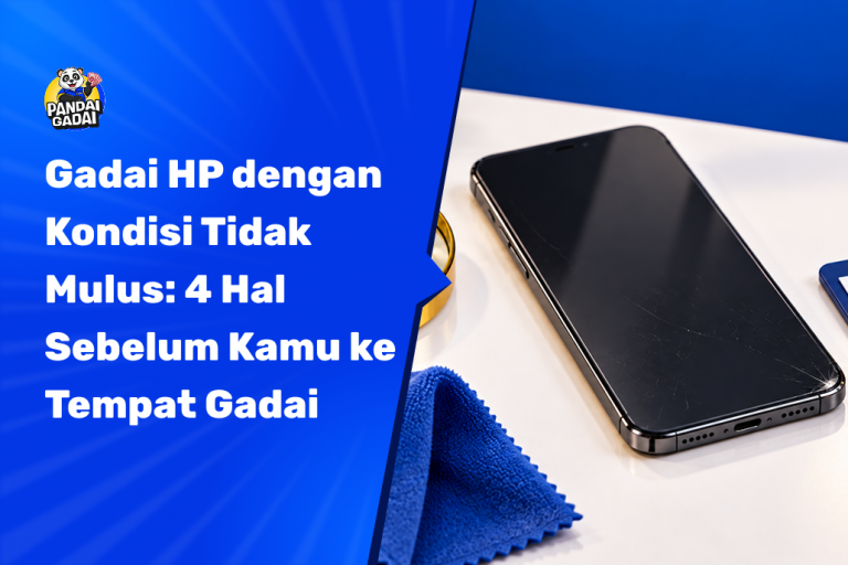 Gadai HP dengan Kondisi Tidak Mulus: 4 Hal Sebelum Kamu ke Tempat Gadai