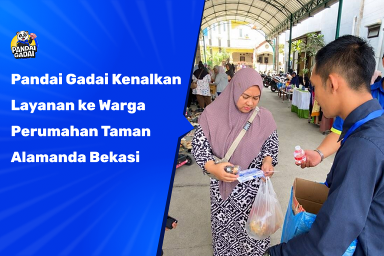 Pandai Gadai Kenalkan Layanan ke Warga Perumahan Taman Alamanda Bekasi